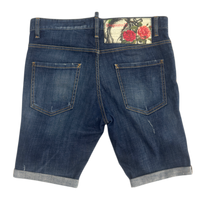 Dsquared2 Skater Jean Shorts Denim