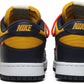 Off-White x Dunk Low 'University Gold'