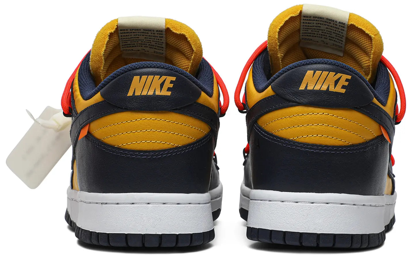 Off-White x Dunk Low 'University Gold'