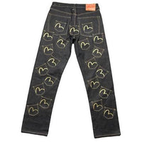 Evisu Multipocket Gold Jeans