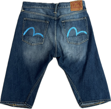 Evisu Seagull Print Pocket Shorts