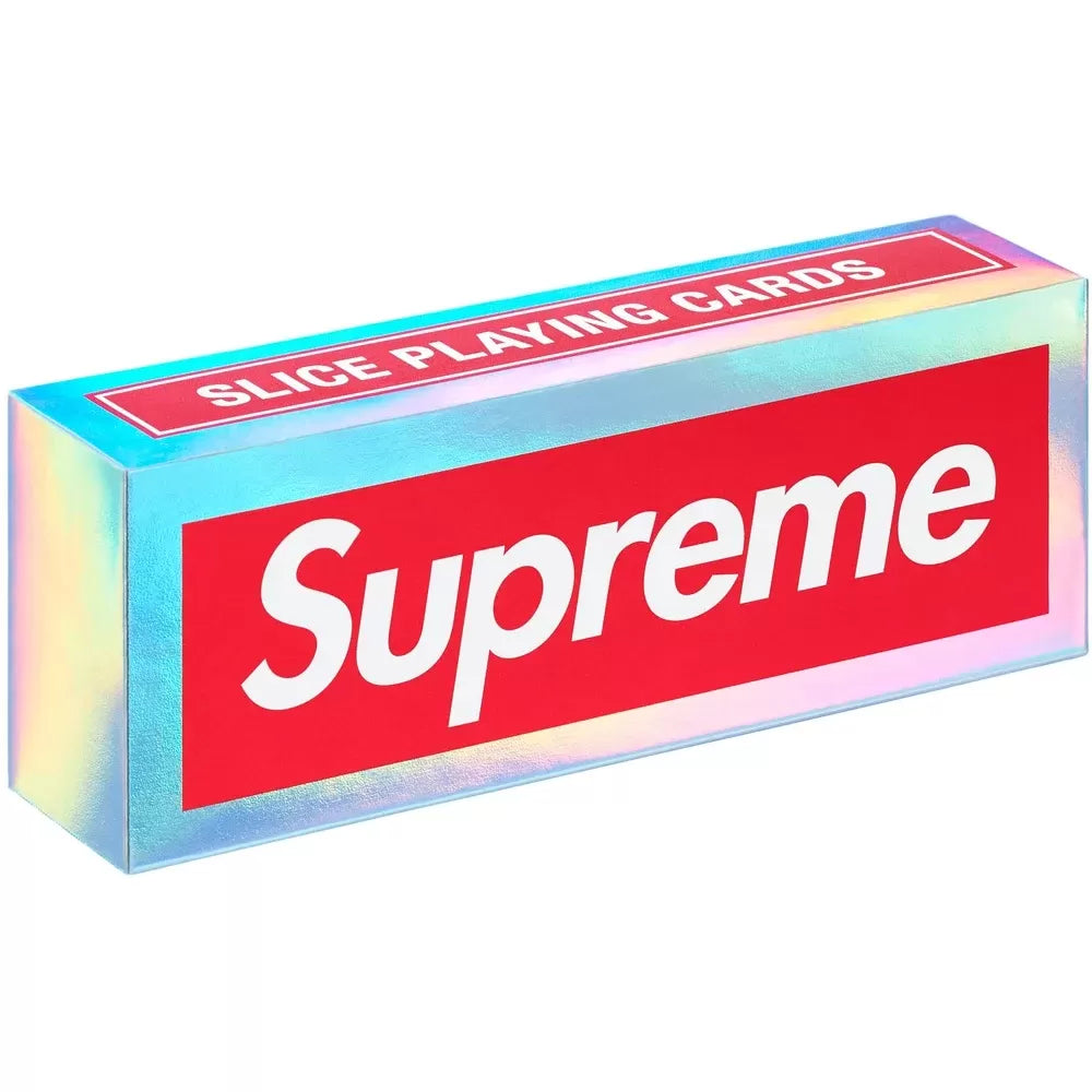 Supreme Bicycle Holographic Slice cards