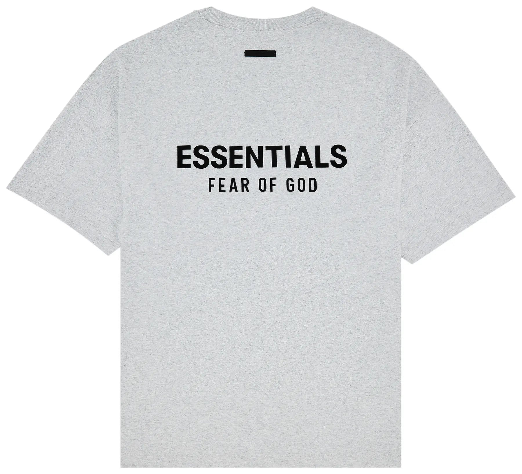 Fear of God Essentials Jersey Crewneck Tee Light Heather Grey