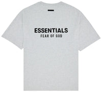 Fear of God Essentials Jersey Crewneck Tee Light Heather Grey