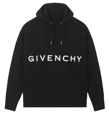 Givenchy 4K Logo Hoodie Black