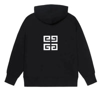 Givenchy 4K Logo Hoodie Black