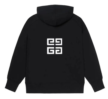 Givenchy 4K Logo Hoodie Black