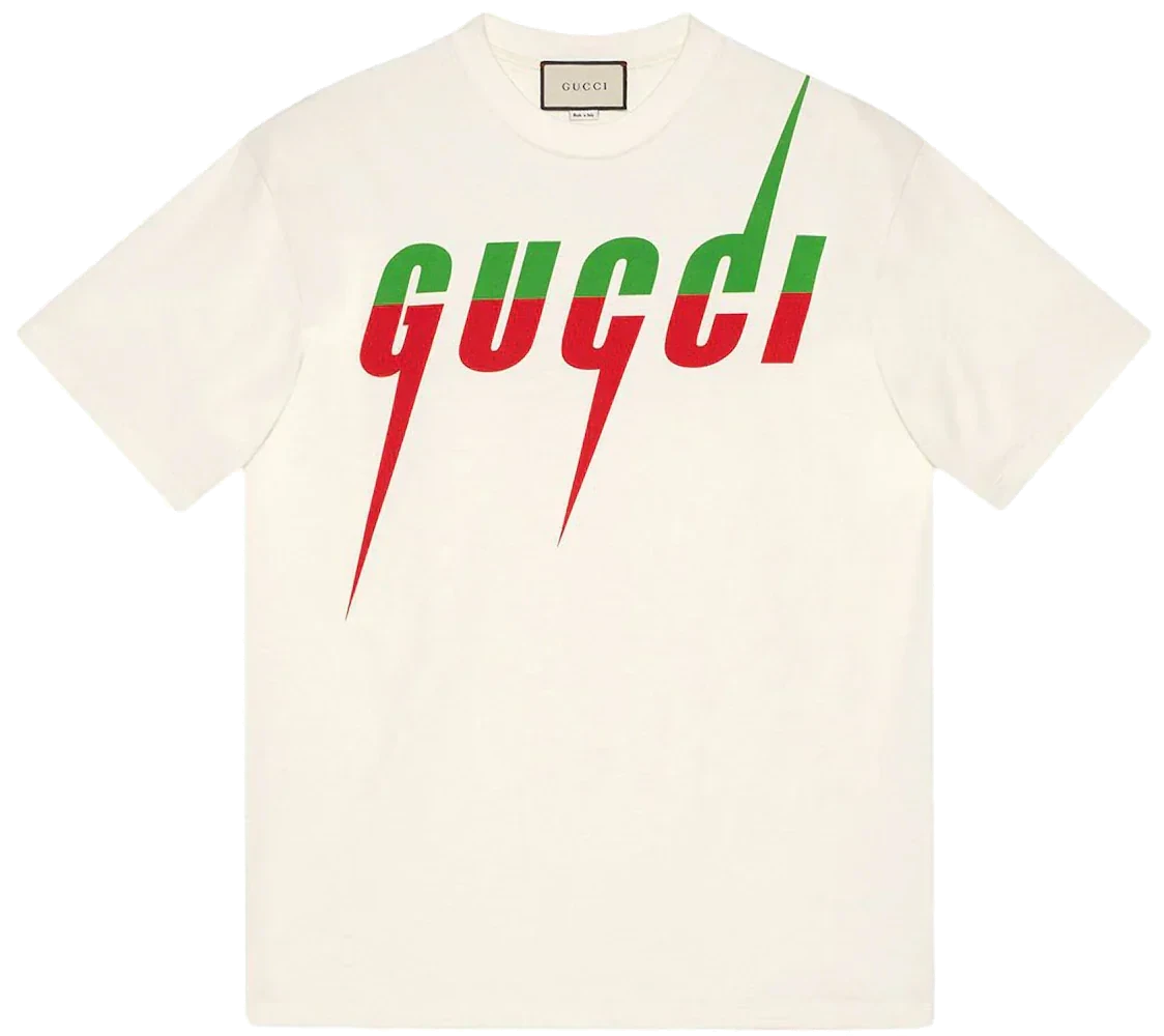 Gucci Blade Logo Tee Cream