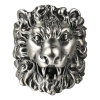 Gucci Silver Lion Ring
