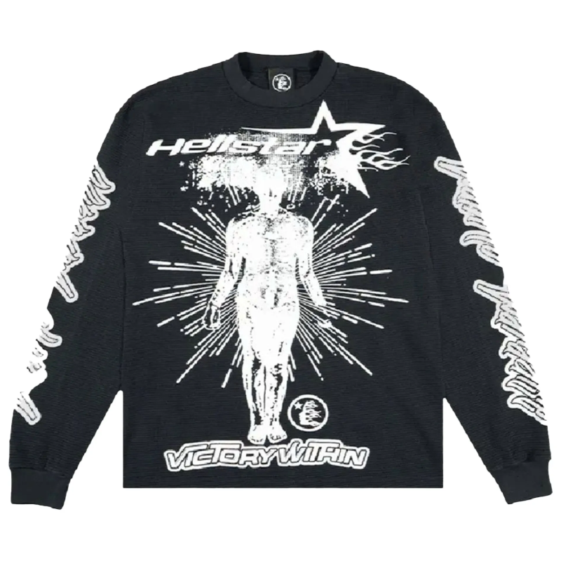 Hellstar Overseas Inner Star Longsleeve Black