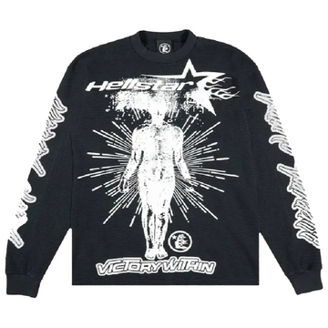 Hellstar Overseas Inner Star Longsleeve Black