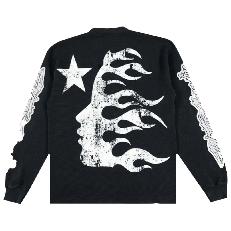 Hellstar Overseas Inner Star Longsleeve Black