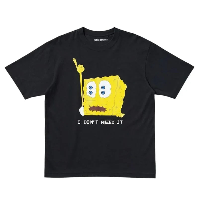 Uniqlo x CPFM Spongebob Squarepants I Don't Need It Tee
