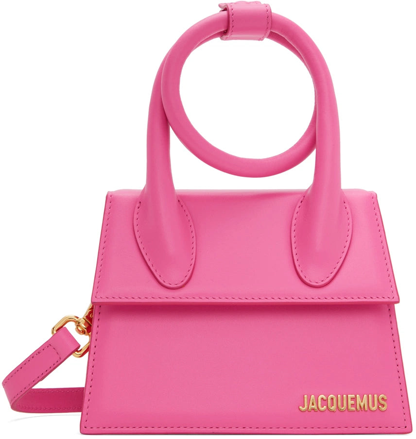 Jacquemus Pink Les Classiques 'Le Chiquito Noeud' Bag