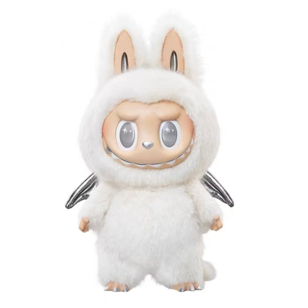 Popmart Labubu Zimomo Angel In Clouds Figure + Totebag
