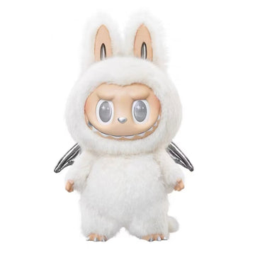 Popmart Labubu Zimomo Angel In Clouds Figure + Totebag