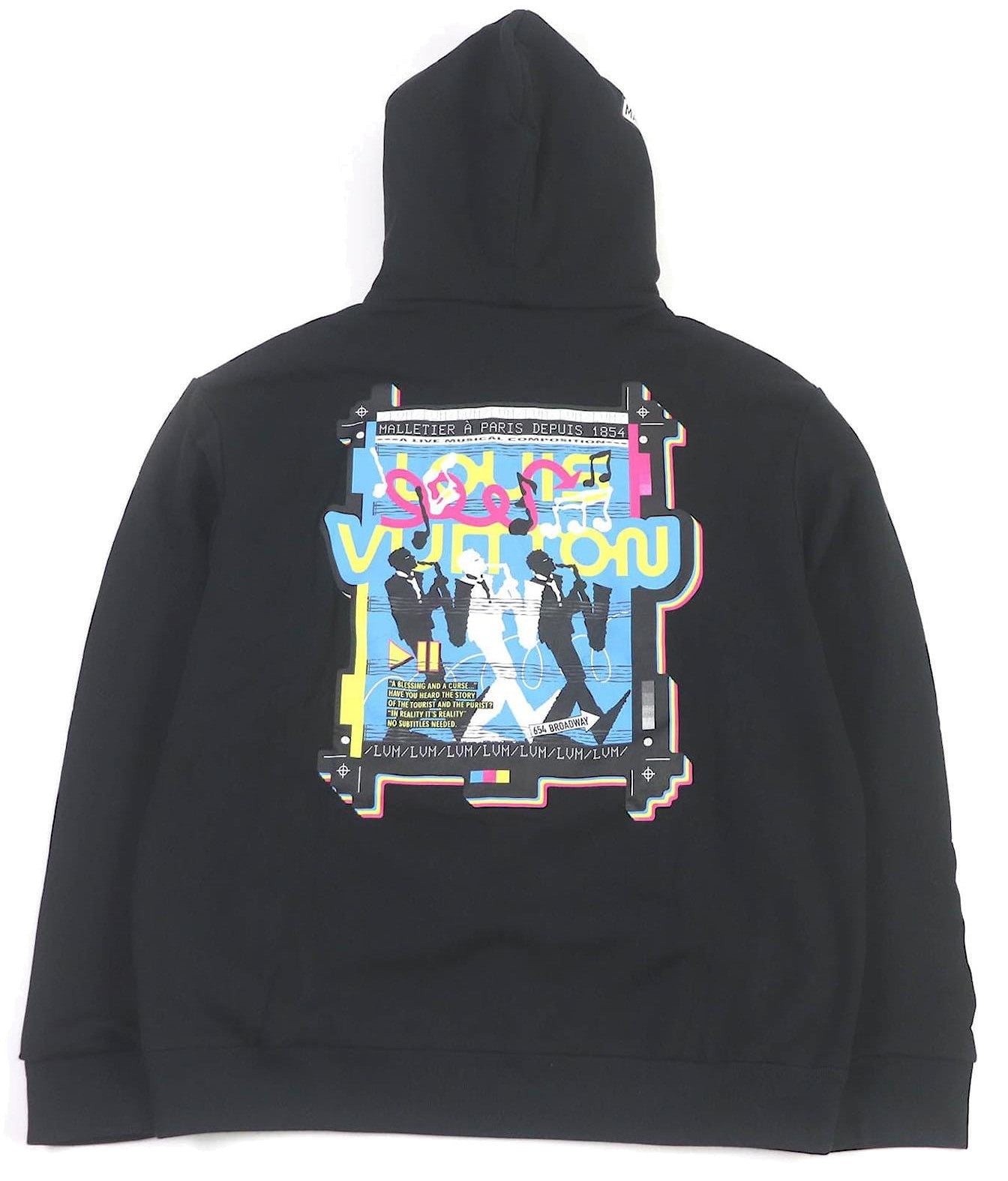 Louis Vuitton Jazz Multilogo Zip Hoodie