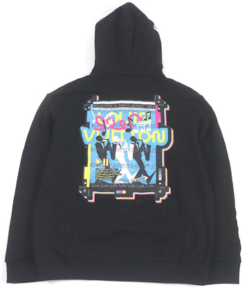 Louis Vuitton Jazz Multilogo Zip Hoodie