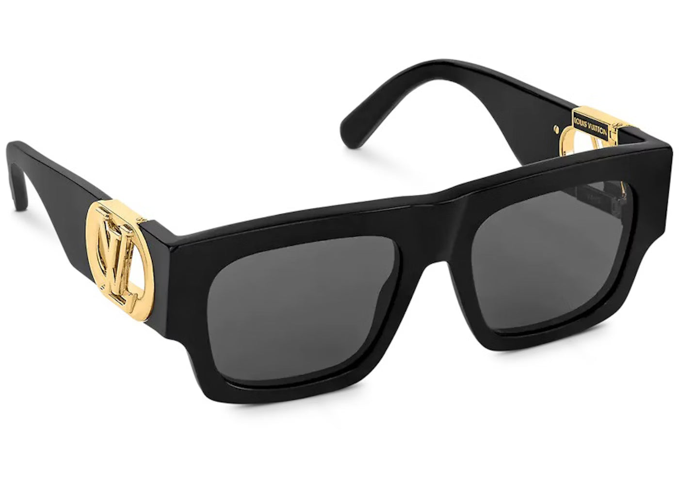 Louis Vuitton Link Square Black Okulary