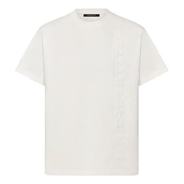 Louis Vuitton Embossed Tee White
