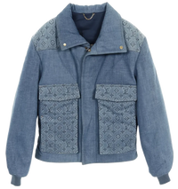 Louis Vuitton Monogram Padded Denim Jacket