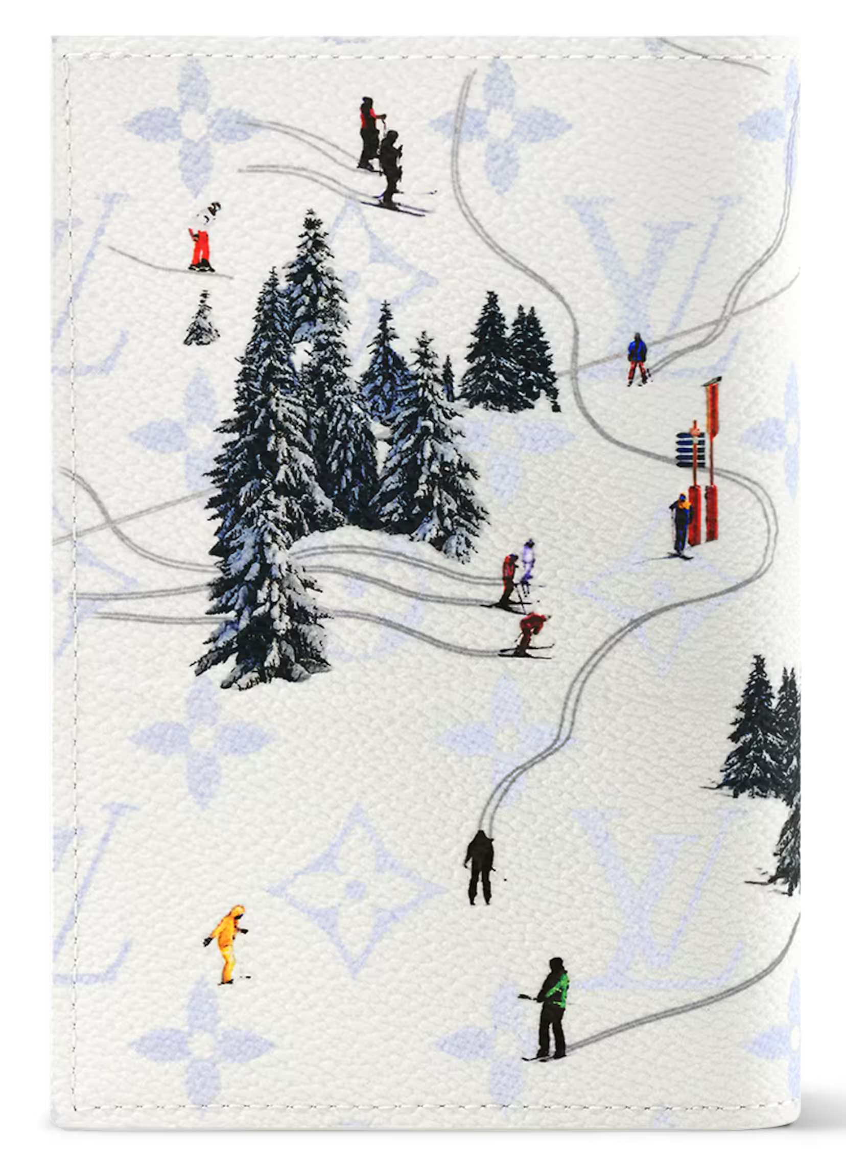 Louis Vuitton Ski Passport Cover White