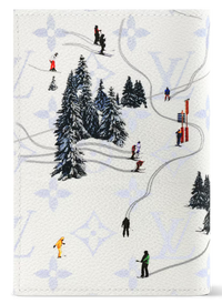 Louis Vuitton Ski Passport Cover White