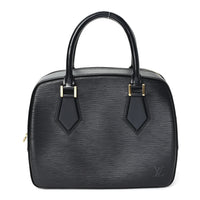 Louis Vuitton Sablons Epi Handbag Black