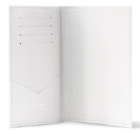 Louis Vuitton Ski Passport Cover White