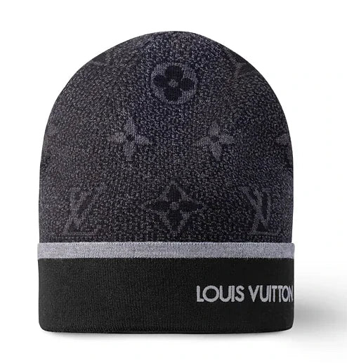Louis Vuitton Monogram Eclipse Hat Czapka