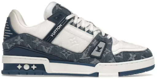 Louis Vuitton Trainer Denim Blue