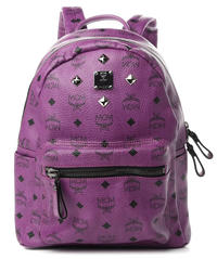 MCM Small Stark Backpack Purple