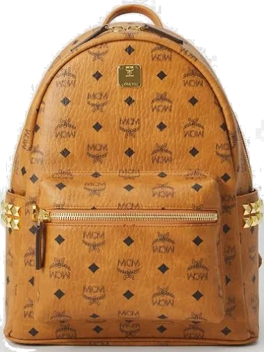 MCM Large Stark Backpack Brown