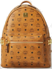 MCM Large Stark Backpack Brown