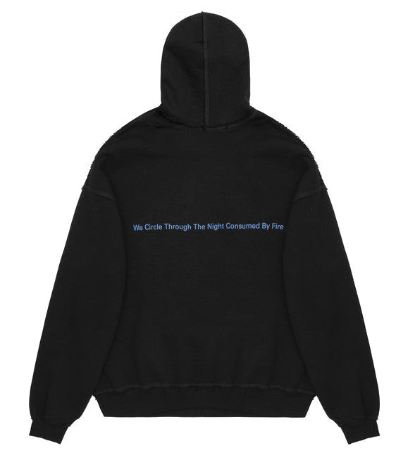 MISBHV Consumed By Fire Hoodie Black