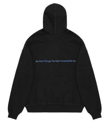 MISBHV Consumed By Fire Hoodie Black