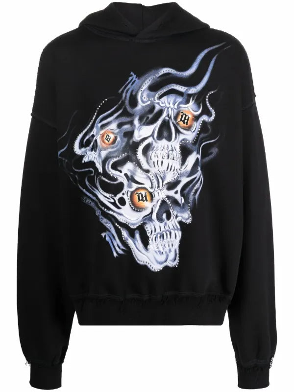 Misbhv Graphic Hoodie Black