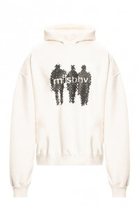 MISBHV Raster Hoodie White
