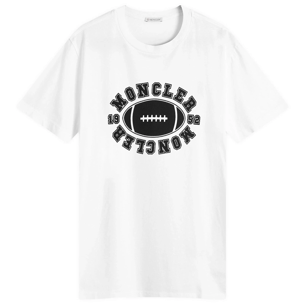 Moncler 1952 Football Tee White