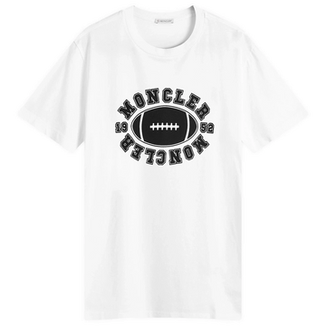 Moncler 1952 Football Tee White