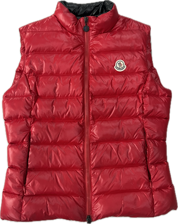Moncler Ghany Gilet Vest Red
