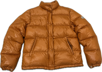 Moncler Giubbotto Puffer Jacket Orange