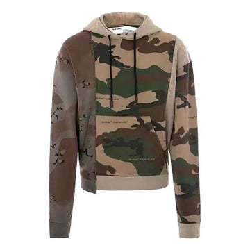 Off White Split Camo Hoodie