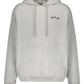 Off White Graphic Print Hoodie Grey
