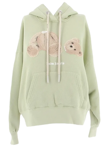 Palm Angels Bear Green Hoodie
