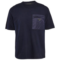Prada Pocket Tee Navy