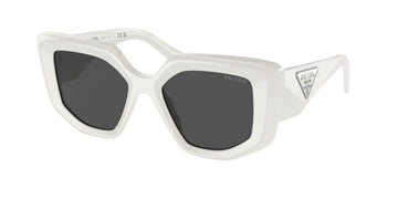 Prada Irregular Sunglasses White