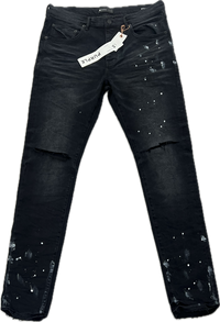 Purple Brand Slim Fit Jeans Black