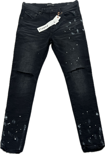 Purple Brand Slim Fit Jeans Black