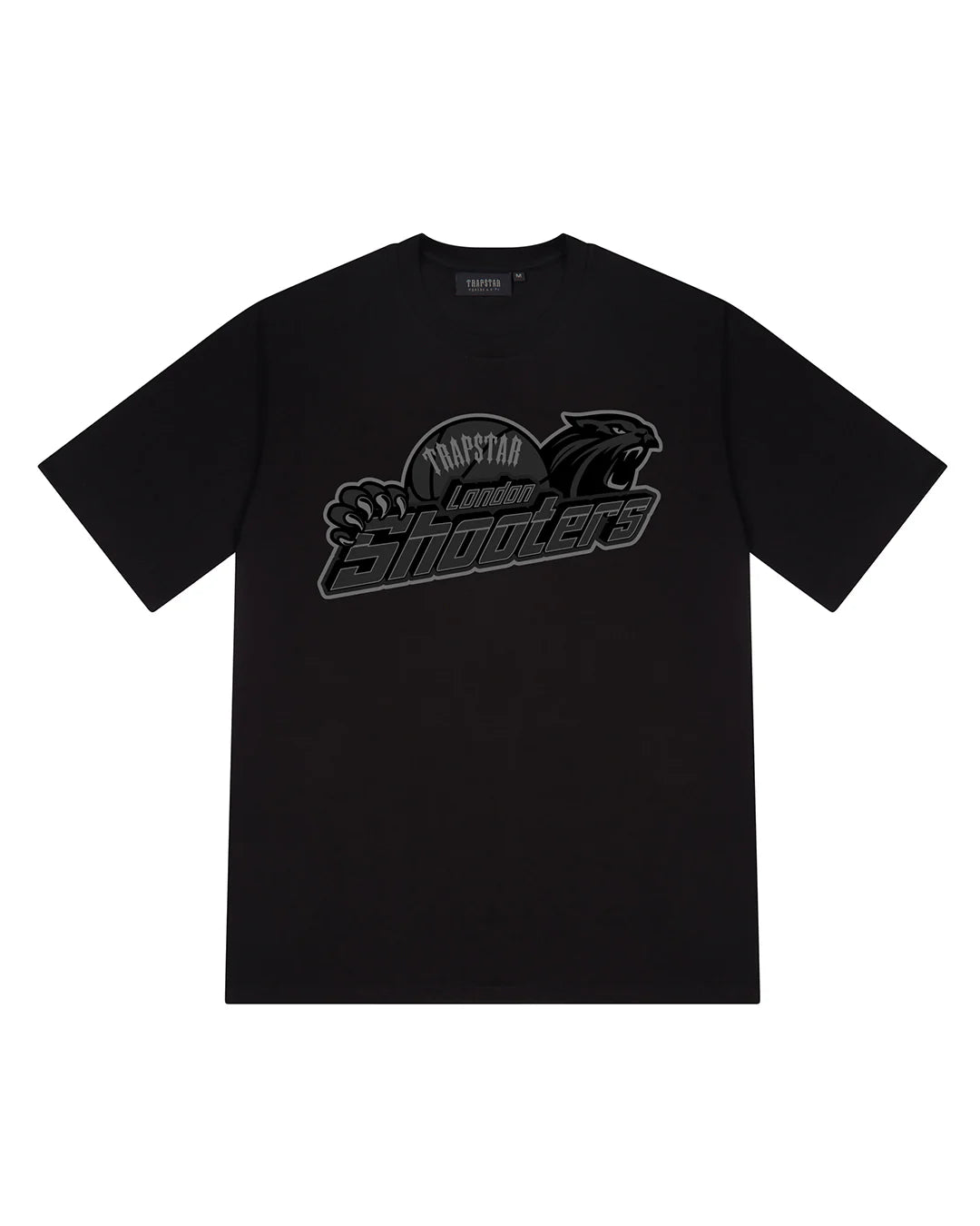 Trapstar Shooters T-Shirt Black Monochrome Edition